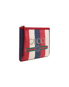 Gucci клатч с принтом логотипа Gucci