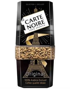 Кофе Carte Noire Original растворимый 190гр Jacobs