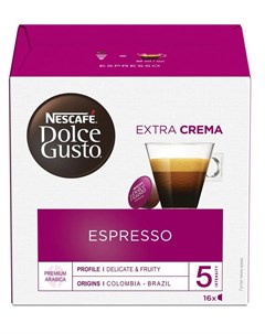 Кофе Dolce Gusto Espresso 16 капсул 88гр Nescafe