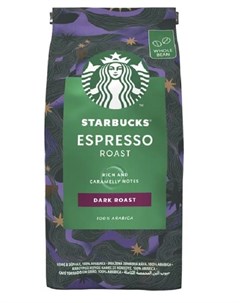 Кофе Dark Espresso roast зерновой 200гр Starbucks