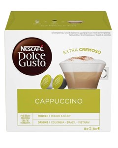 Кофе Dolce Gusto Cappucino 16 капсул 186 4гр Nescafe
