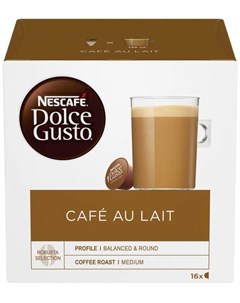 Кофе Dolce Gusto Au Lait 16 капсул 160гр Nescafe