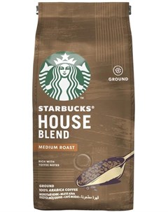 Кофе Medium House молотый 200гр Starbucks