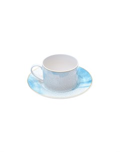 Чайная пара azzuro голубой 6 см Garda decor