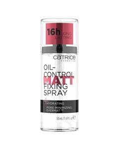 Спрей фиксатор для макияжа с эффектом матирования Oil control Matt Fixing Spray Catrice