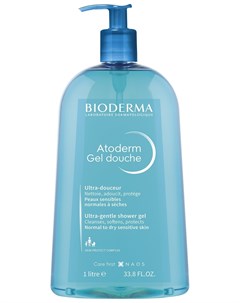 Мягкий очищающий гель для душа Bioderma