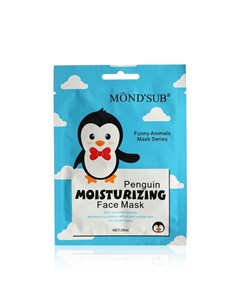 Увлажняющая маска для лица Funny Animals Пингвин 24мл Mondsub