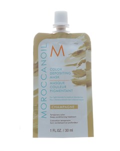 Тонирующая маска для волос тон Champagne 30 мл Color Depositing Mask Moroccanoil