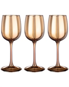 Набор бокалов для вина Гречишный Мед 3 шт 300 мл стекло Glasstar