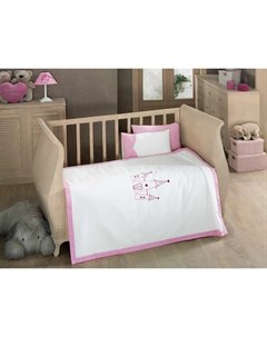 Комплект постельного белья Little Princes с вафельным покрывалом 4 предмета Kidboo