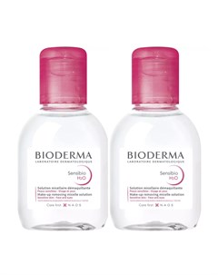 Набор мицеллярная вода H2O 2х100 мл Sensibio Bioderma