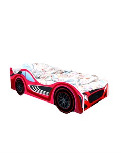 Кровать машина карлсон мерседес без доп опций красный 75x50x170 см Magic cars