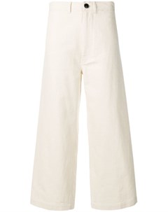 Bellerose укороченные расклешенные брюки нейтральные цвета Bellerose