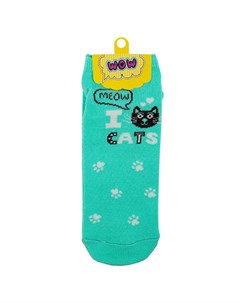 Носки женские I cats mint р р единый Socks