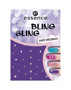 Наклейки для ногтей BLING BLING NAIL STICKERS тон 01 Essence