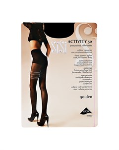 Колготки женские ACTIVITY 50 den Nero р р 2 Sisi