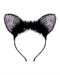 Ободок уши WITCHY GLAM ears Lady pink