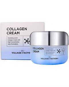 Увлажняющий крем для лица с коллагеном Collagen Cream Объем 20 мл Village 11 factory