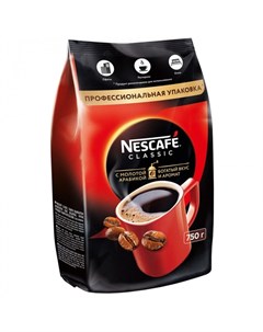 Кофе растворимый с молотым Classic 750 г Nescafe