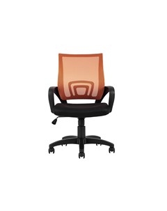 Кресло офисное topchairs simple оранжевый 56x95x55 см Stool group