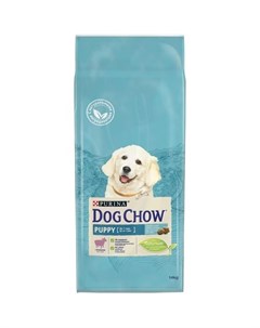 Сухой корм для щенков с ягненком Пакет 14 кг Dog chow