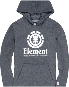 Толстовка Кенгуру Детская Vertical Hood Charcoal Heathe Element