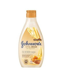 Johnson s Vita Rich Oil Infusion Гель для душа с маслом миндаля и маслом Ши 250 мл Johnson's