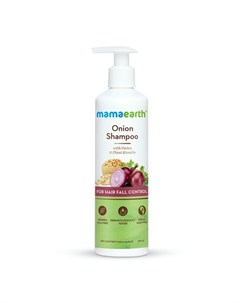 Шампунь для волос Onion Plant Keratin ускорение роста и против выпадения волос 250 мл Mamaearth