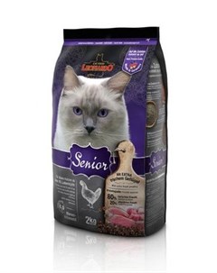 Сухой корм для кошек Senior 2 кг Leonardo