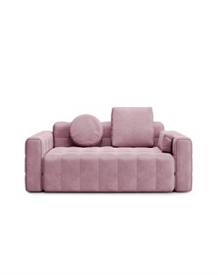 Диван blok нераскладной розовый 169x89x102 см Kult