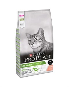 Сухой корм ProPlan для стерилизованных кошек и кастрированных котов лосось 10кг Purina pro plan
