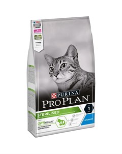 Сухой корм ProPlan для стерилизованных кошек и кастрированных котов кролик 1 5кг Purina pro plan