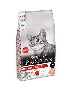 Сухой корм ProPlan для взрослых кошек от 1 года лосось 10кг Purina pro plan