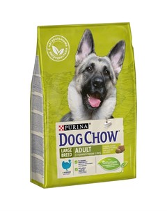 Сухой корм для взрослых собак крупных пород с индейкой 2 5кг Dog chow