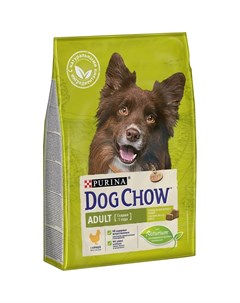 Сухой корм для взрослых собак с курицей 2 5кг Dog chow