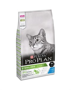 Сухой корм ProPlan для стерилизованных кошек и кастрированных котов кролик 10кг Purina pro plan