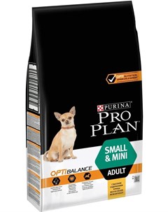 Сухой корм Pro Plan для взрослых собак мелких и карликовых пород курица и рис 7кг Purina pro plan