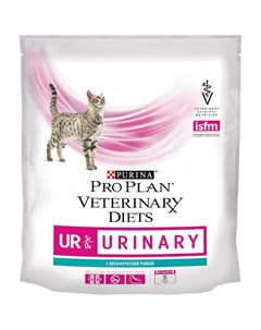 Сухой корм Purina Pro Plan Veterinary Diets UR для кошек при болезнях мочевыводящих путей c лососем  Purina pro plan
