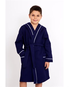 Дет халат Банный Темно синий р 36 Lika dress