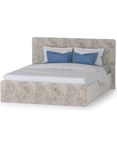 Комплект Амели кровать 11 31 ортопед цвет шелковый камень бетон чикаго беж Mobi