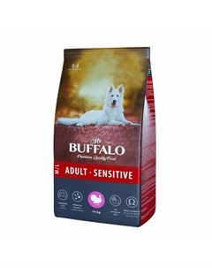 ADULT M L SENSITIVE Сухой корм для собак средних и крупных пород индейка 14 кг Mr.buffalo