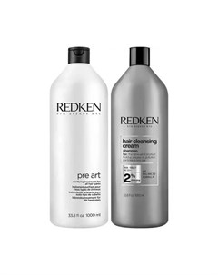 Набор очищающий уход Pre Art Treatment 1000 мл шампунь для глубокой очистки волос и кожи головы 1000 Redken
