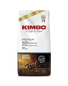 Кофе в зернах Premium 1 кг Kimbo