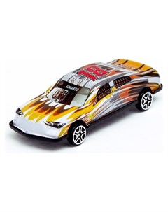 Машина металлическая с огненным рисунком Рейсинг Кнр