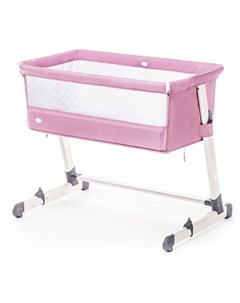 Детская приставная кроватка Accanto розовая Nuovita