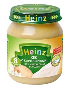 Пюре Хек с картошкой 120гр Heinz