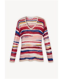 Пуловер с разноцветным принтом Lea Gerard darel