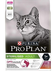 Сухой корм Purina Pro Plan для стерилизованных кошек и кастрированных котов с уткой и печенью 10кг Purina pro plan