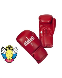 Боксерские перчатки Olimp C111 красный 10 oz Clinch