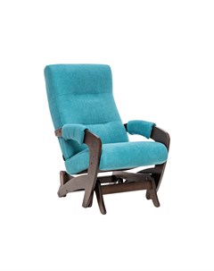 Кресло глайдер элит бирюзовый 57x95x87 см Комфорт